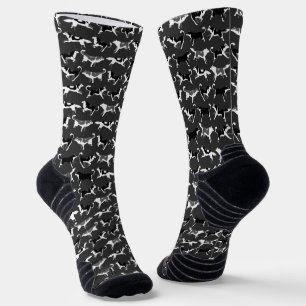 Siberian Husky Socks Cool Sled Dog Socks Customize