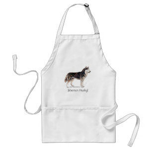 Siberian Husky! Standard Apron