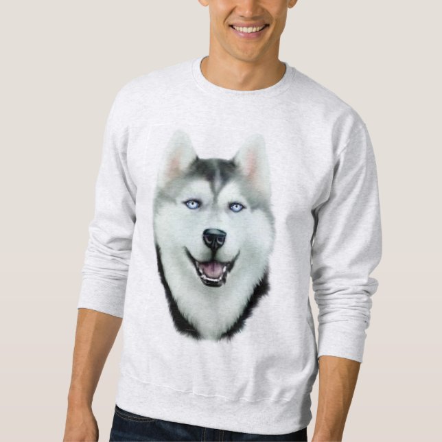 Siberian Husky Sweatshirt (Front)