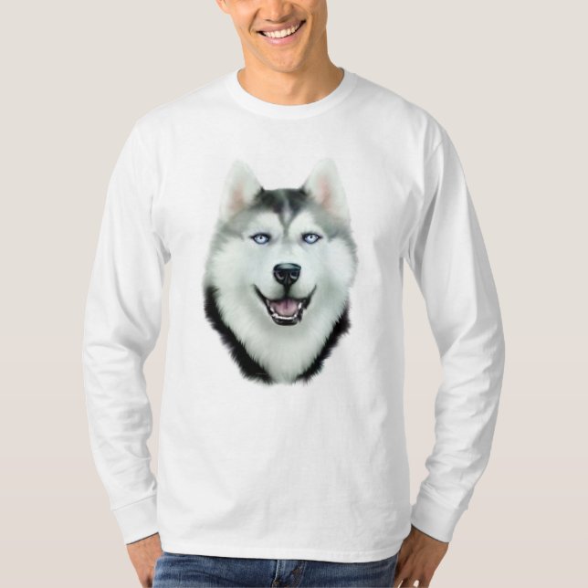 Siberian Husky T-Shirt (Front)