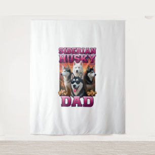 Siberian Husky   Tapestry