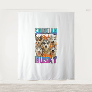 Siberian Husky  Tapestry