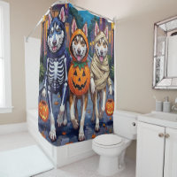 Siberian Husky Trick-or-Treating Halloween Costume