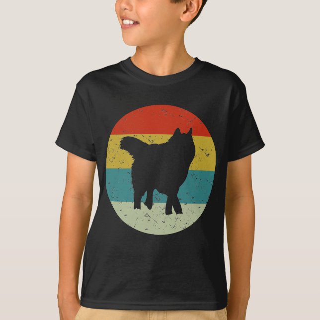 siberian husky vintage  T-Shirt (Front)