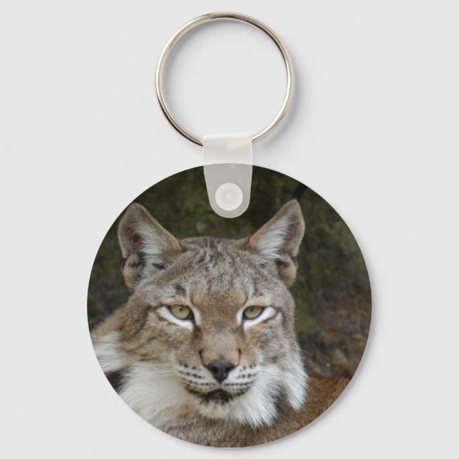 siberian lynx 001 key ring (Front)