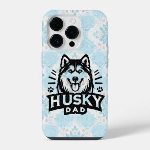 Siberian Spirit: Embracing Fatherhood as Husky Dad iPhone 14 Pro Case