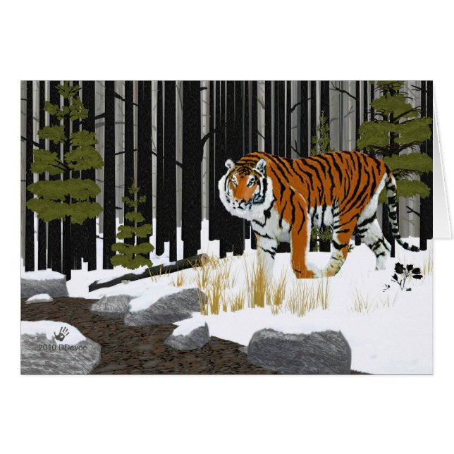 Siberian Tiger (Front Horizontal)