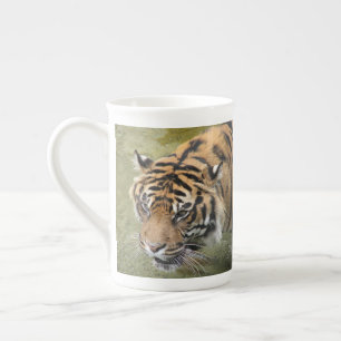 Siberian Tiger Bone China Photo Mug