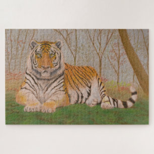 Siberian Tiger Jigsaw Puzzle