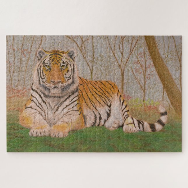 Siberian Tiger Jigsaw Puzzle (Horizontal)