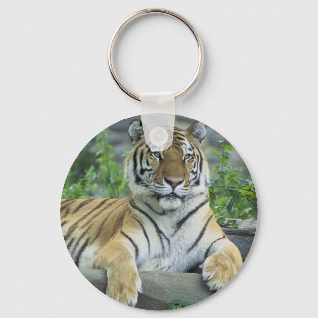Siberian Tiger Key Ring (Front)