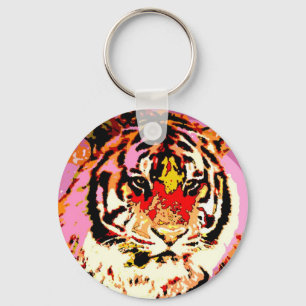 Siberian Tiger Key Ring