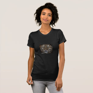 Siberian Tiger:Ladies Fine Jersey T-Shirts