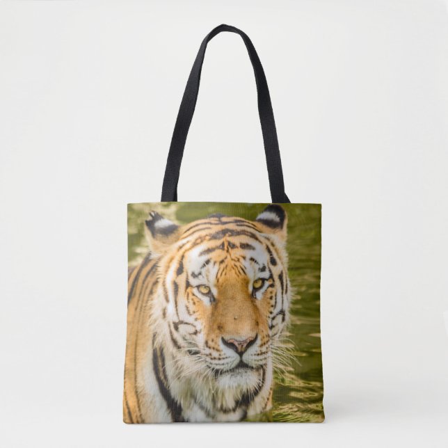 SIBERIAN TIGER ON TOTE BAG (Front)