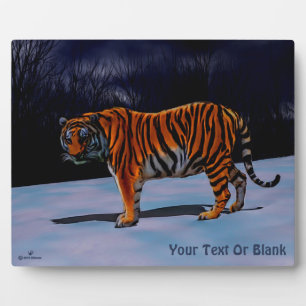 Siberian Tiger Plaque
