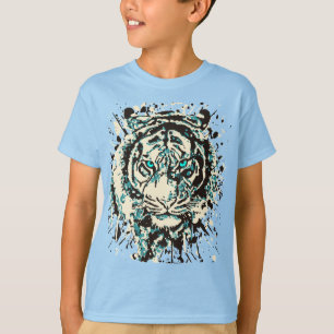 Siberian Tiger T-Shirt   Colourful Tiger T-Shirt