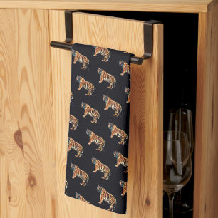 Siberian Tiger Tea Towel