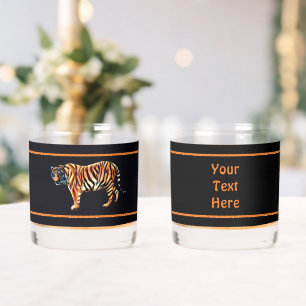 Siberian Tiger Whiskey Glass