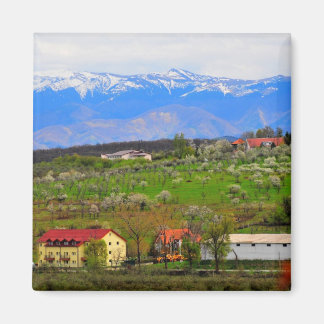 Sibiu mountains landscape magnet