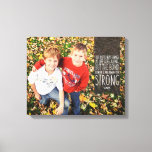 Sibling Bond Quote with Your Photo Canvas Print<br><div class="desc">Sibling Bond Quote Wrapped Canvas with Your Photo. Quote reads "Our paths may change as life goes along,  but the bond between us will remain ever strong." Quote and ribbon graphic can be moved to make the perfect fit with your photo.</div>