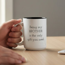 Sibling Mug for Brothers and Sisters
