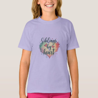Siblings by heart T-Shirt