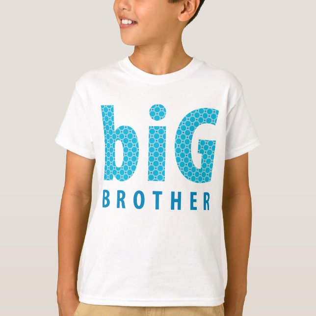 SIBLINGS COLLECTION - big brother {blue} T-Shirt (Front)