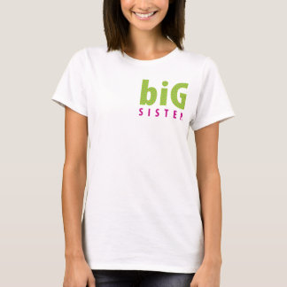 SIBLINGS COLLECTION - big sister {lime} T-Shirt