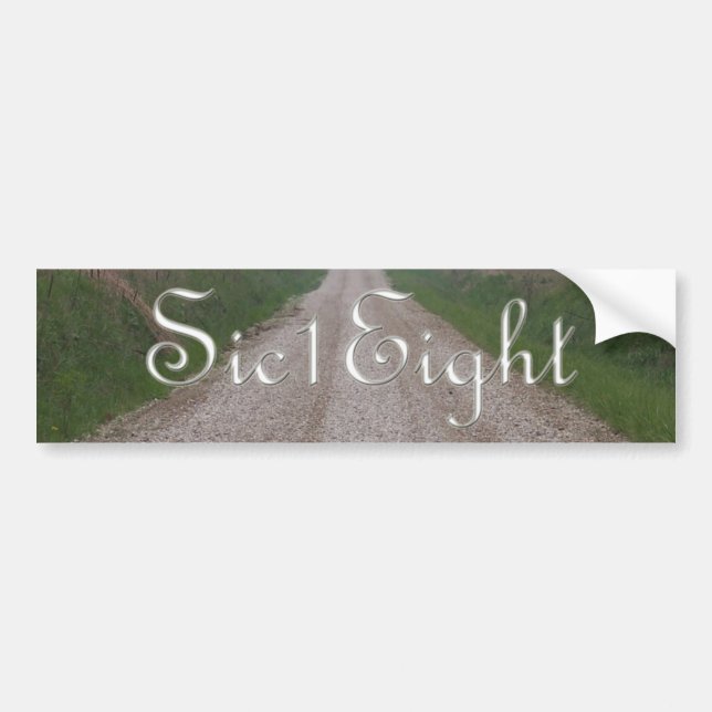 Sic1Eight Bumper Sticker (Front)