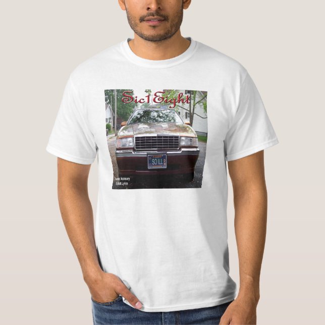 Sic1Eight cd debut album T-shirt (Front)