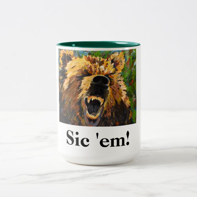 Sic Em Mug (Center)