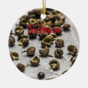 Sichuan Pepper Chinese Cuisine Ceramic Tree Decoration