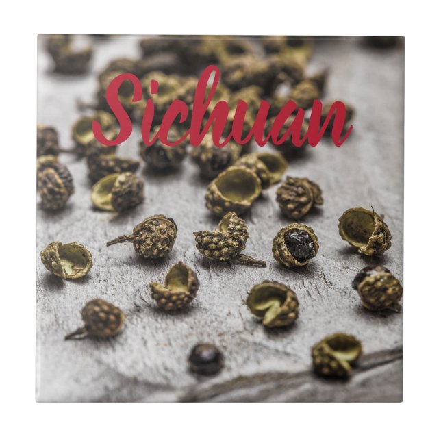 Sichuan Pepper Chinese Cuisine Tile (Front)