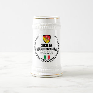 Sicilia Beer Stein