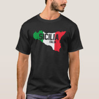 Sicilia Flag Sicily Palermo Italy