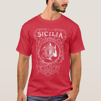 Sicilia Italyrinacria Heraldry Home Pride Family f T-Shirt