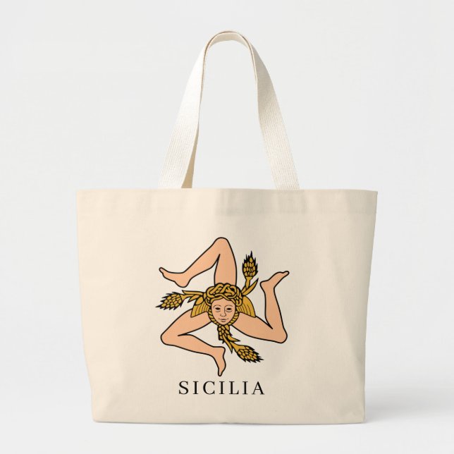 Sicilia Large Tote Bag (Front)