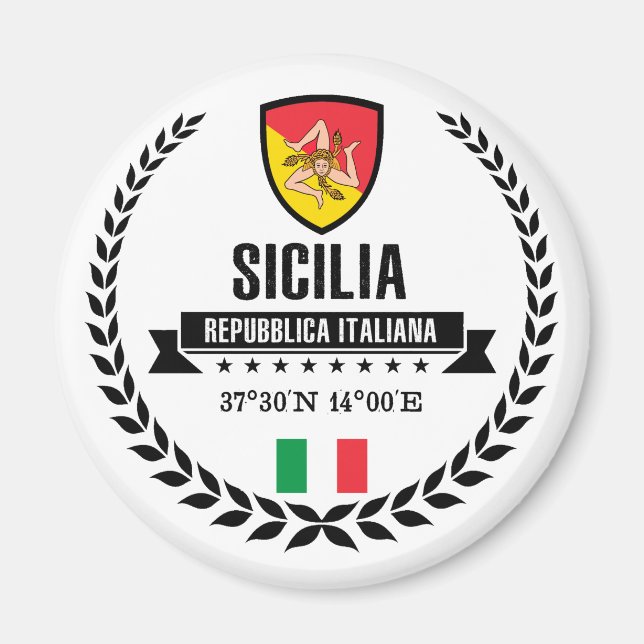 Sicilia Magnet (Front)