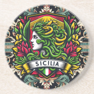 Sicilia Sicilian  Coaster