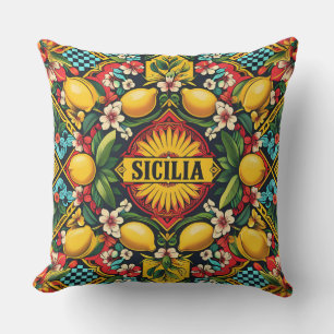 Sicilia Sicilian Pattern Cushion