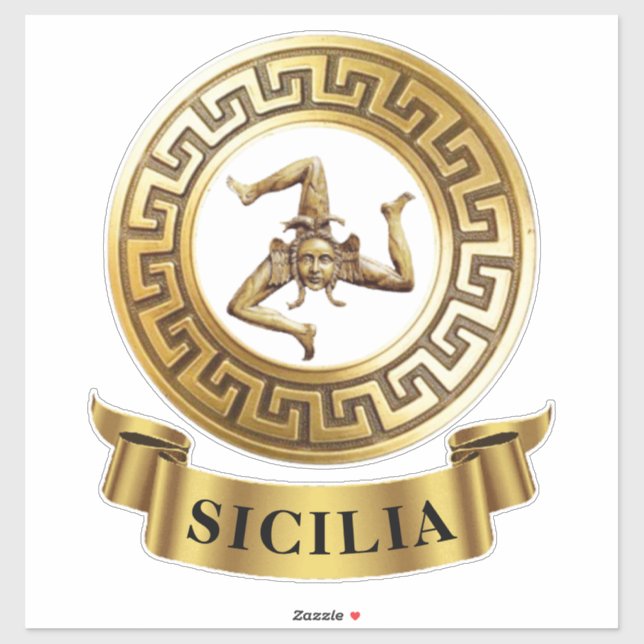 Sicilia Sicily Trinacria Symbol  (Sheet)