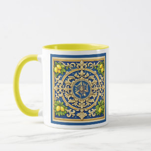 Sicilia Trinacria Sicilian design Mug