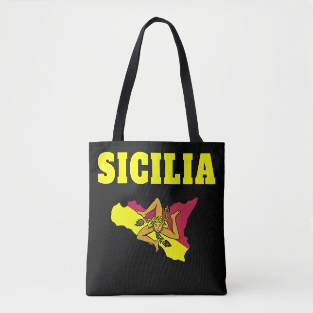 Sicilia Trinacria  Tote Bag (Front)