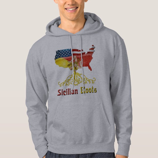 Sicilian American Roots Hoodie (Front)