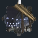 Sicilian Avenue Holborn London UK Christmas Photo Tree Decoration Card<br><div class="desc">Greeting card ornament features an original photograph taken during the festive Christmas period in London,  United Kingdom. Lots of additional holiday photography is also available from this shop. Don't see what you're looking for? Contact Rebecca to have something designed just for you.</div>