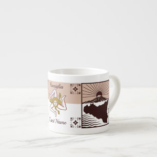 Sicilian Family Personalized Espresso cup