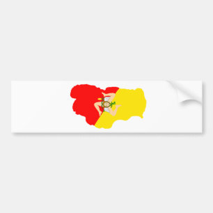 Sicilian Lake Tahoe Bumper Sticker