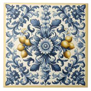 Sicilian Lemons Tile
