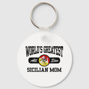Sicilian Mum Key Ring