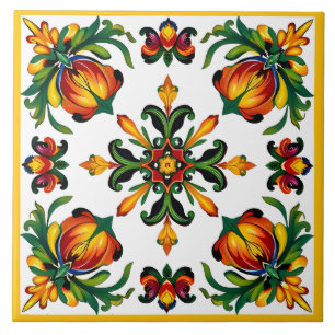 Sicilian pattern  tile